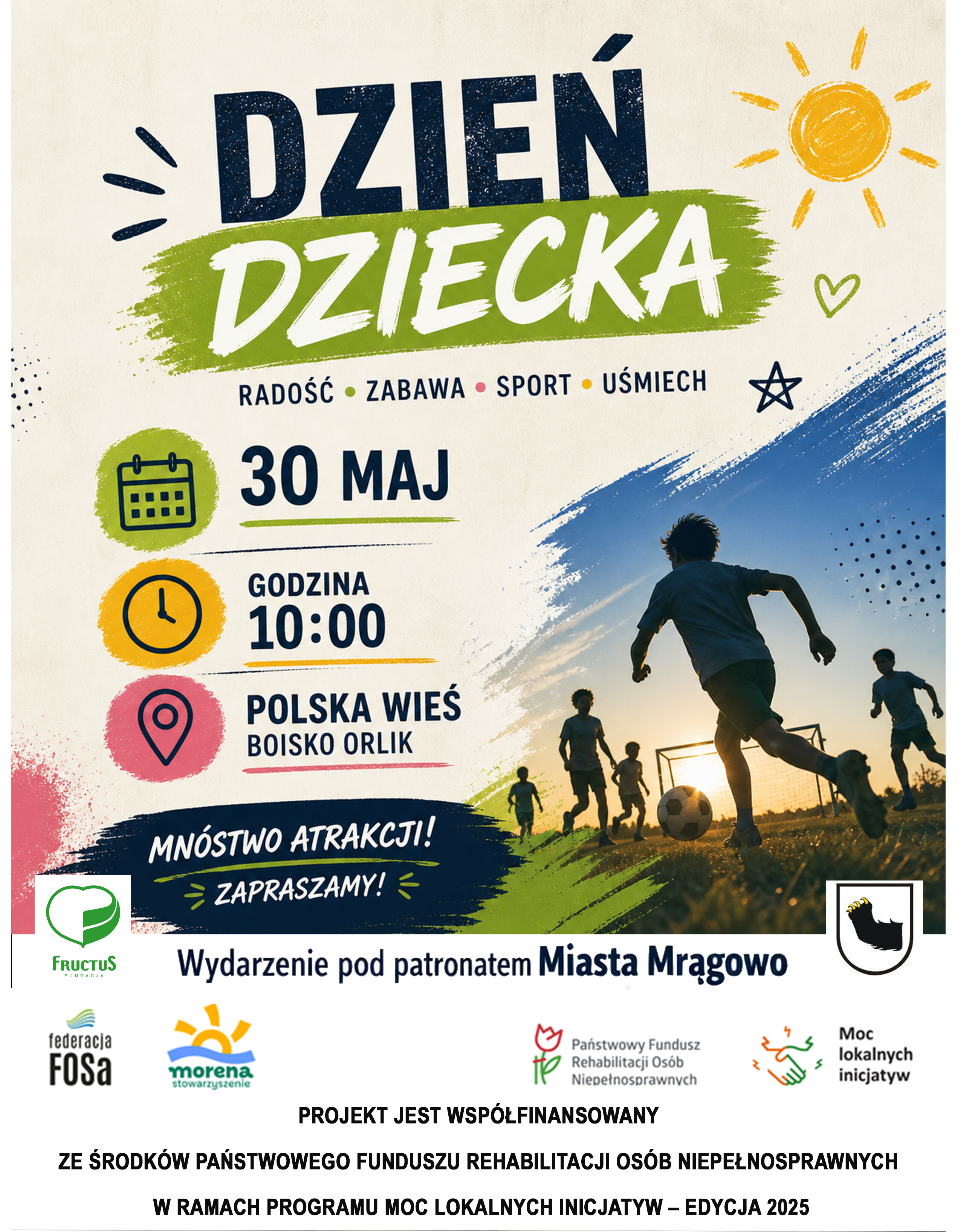 Dzień Dziecka – Radość, Zabawa, Sport, Uśmiech!